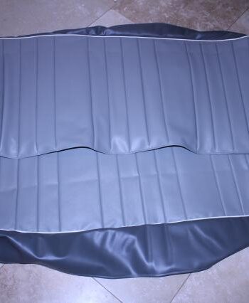 1959-61 Deluxe Blue Gray & Dark Gray Short Middle Seat Covers